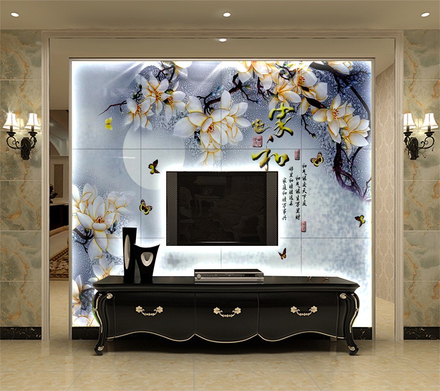 背景牆uv打印機樣品