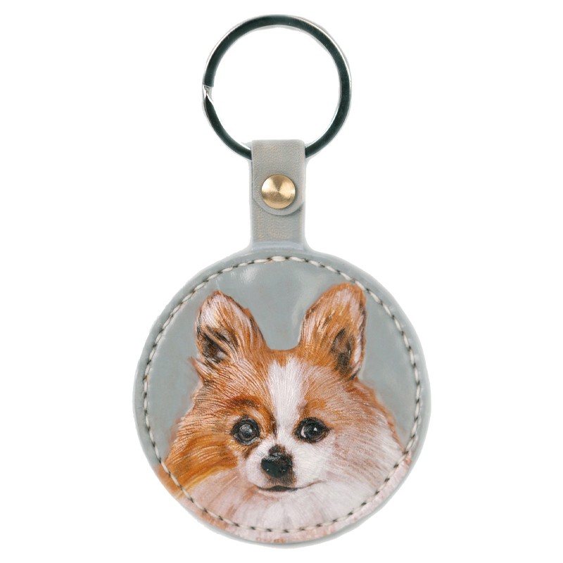 皮革掛飾uv打（dǎ）印機樣品