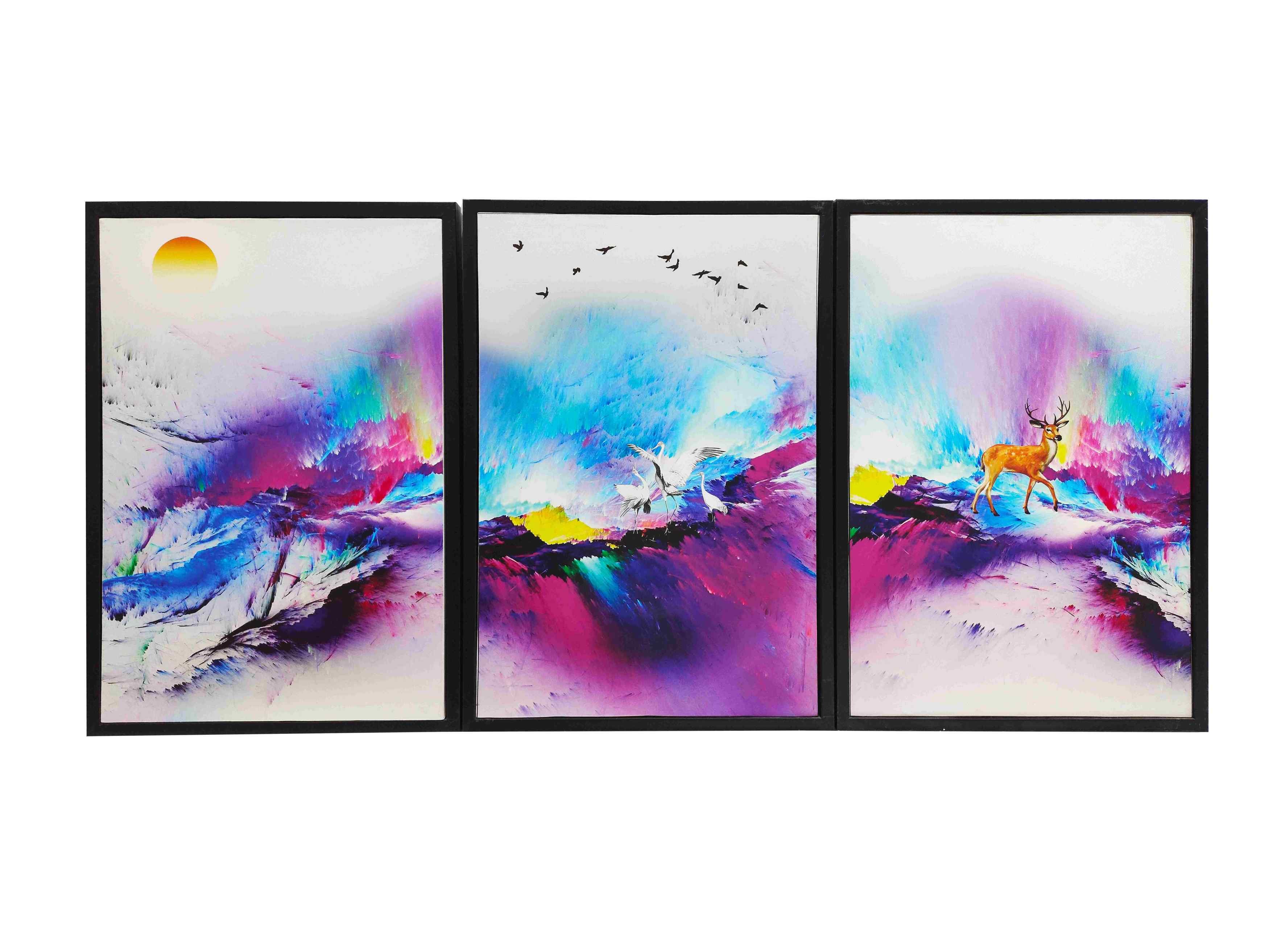 裝飾畫uv打（dǎ）印機樣品