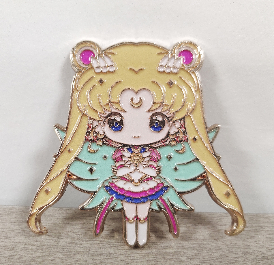 世通視覺定位徽章UV打印機（jī），節省人工擺排，自動掃描定位徽（huī）章打印